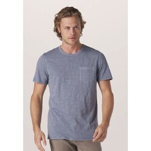 The Normal Brand Vintage‎ Slub Pocket T-Shirt Light Blue Cotton Sz XXL